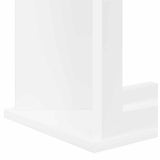 vidaXL Side Table White 35 x 25 x 50 cm Engineered Wood