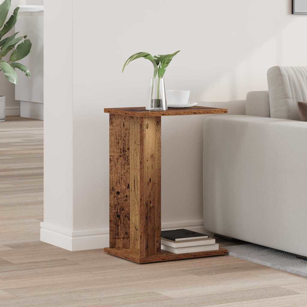 vidaXL Side Table White 35 x 25 x 50 cm Engineered Wood