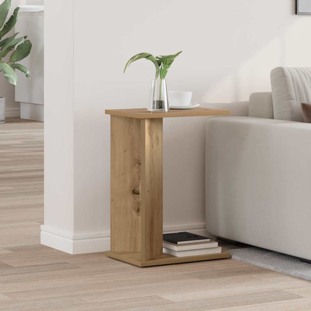 vidaXL Side Table White 35 x 25 x 50 cm Engineered Wood