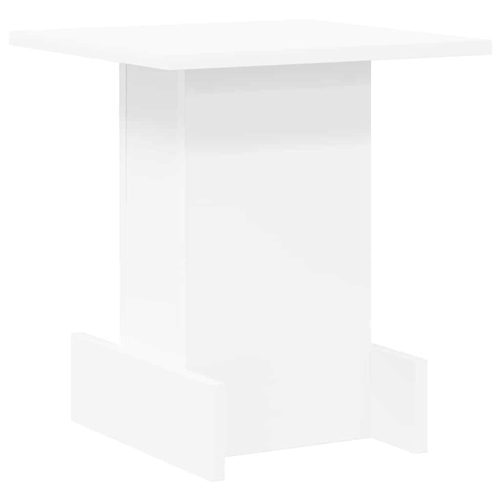 vidaXL Bijzettafel Wit 35,5 x 35 x 40 cm Bewerkt hout
