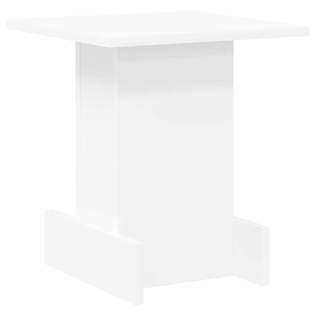 vidaXL Bijzettafel Wit 35,5 x 35 x 40 cm Bewerkt hout
