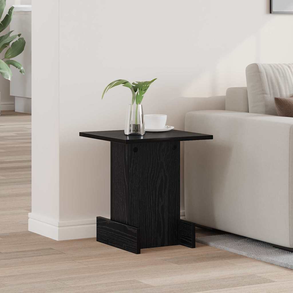 vidaXL Bijzettafel Wit 35,5 x 35 x 40 cm Bewerkt hout