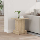 vidaXL Bijzettafel Wit 35,5 x 35 x 40 cm Bewerkt hout