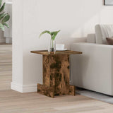vidaXL Bijzettafel Wit 35,5 x 35 x 40 cm Bewerkt hout