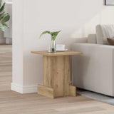 vidaXL Bijzettafel Wit 35,5 x 35 x 40 cm Bewerkt hout