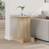 vidaXL Bijzettafel Wit 35,5 x 35 x 40 cm Bewerkt hout