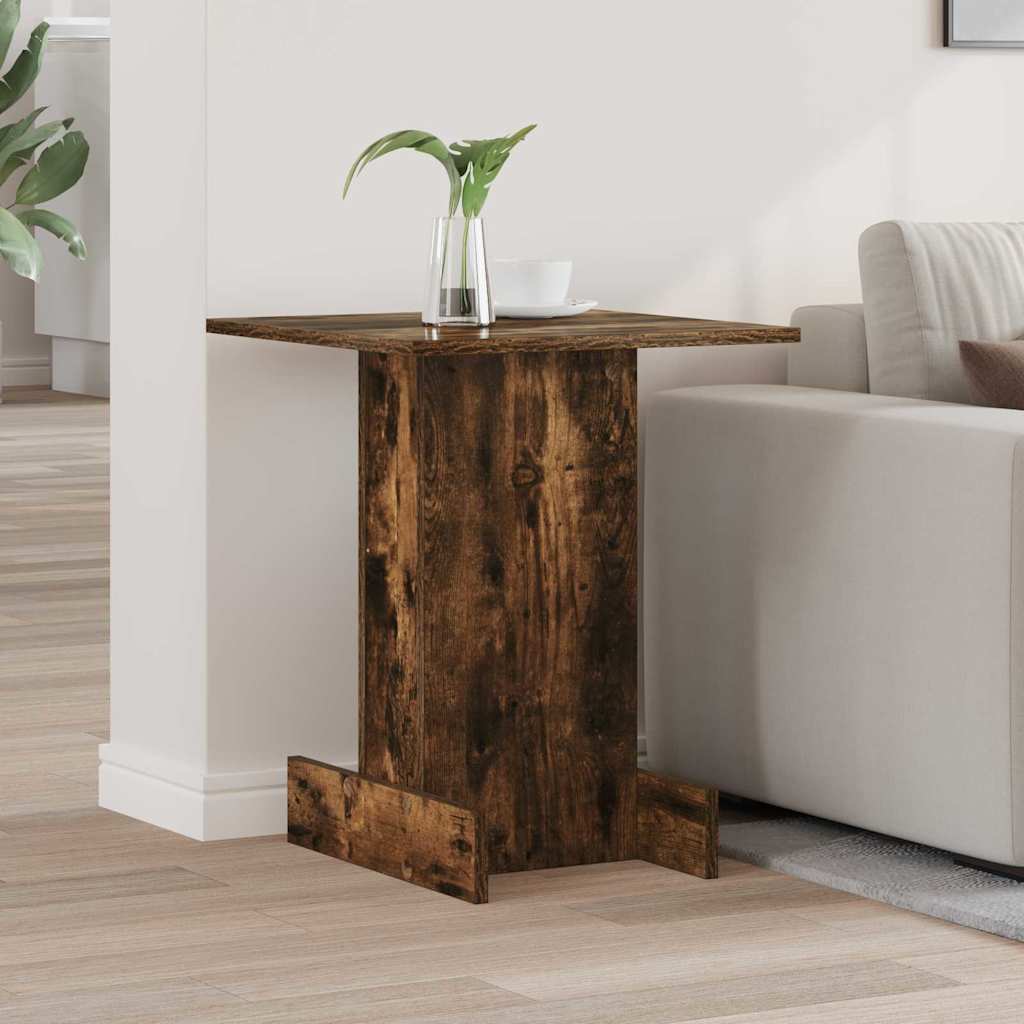 vidaXL Bijzettafel Wit 35,5 x 35 x 40 cm Bewerkt hout