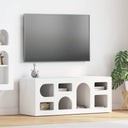 vidaXL TV Kast Wit 100 x 35 x 40 cm Bewerkt hout