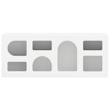 vidaXL TV Kast Wit 100 x 35 x 40 cm Bewerkt hout