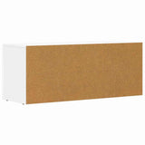 vidaXL TV Kast Wit 100 x 35 x 40 cm Bewerkt hout