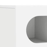 vidaXL TV Kast Wit 100 x 35 x 40 cm Bewerkt hout