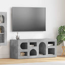 vidaXL TV Kast Wit 100 x 35 x 40 cm Bewerkt hout