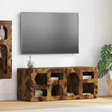 vidaXL TV Kast Wit 100 x 35 x 40 cm Bewerkt hout