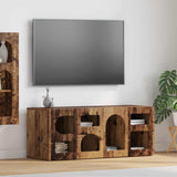 vidaXL TV Kast Wit 100 x 35 x 40 cm Bewerkt hout
