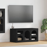 vidaXL TV Kast Wit 80 x 35 x 40 cm Bewerkt hout