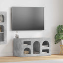 vidaXL TV Kast Wit 80 x 35 x 40 cm Bewerkt hout