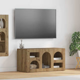 vidaXL TV Kast Wit 80 x 35 x 40 cm Bewerkt hout