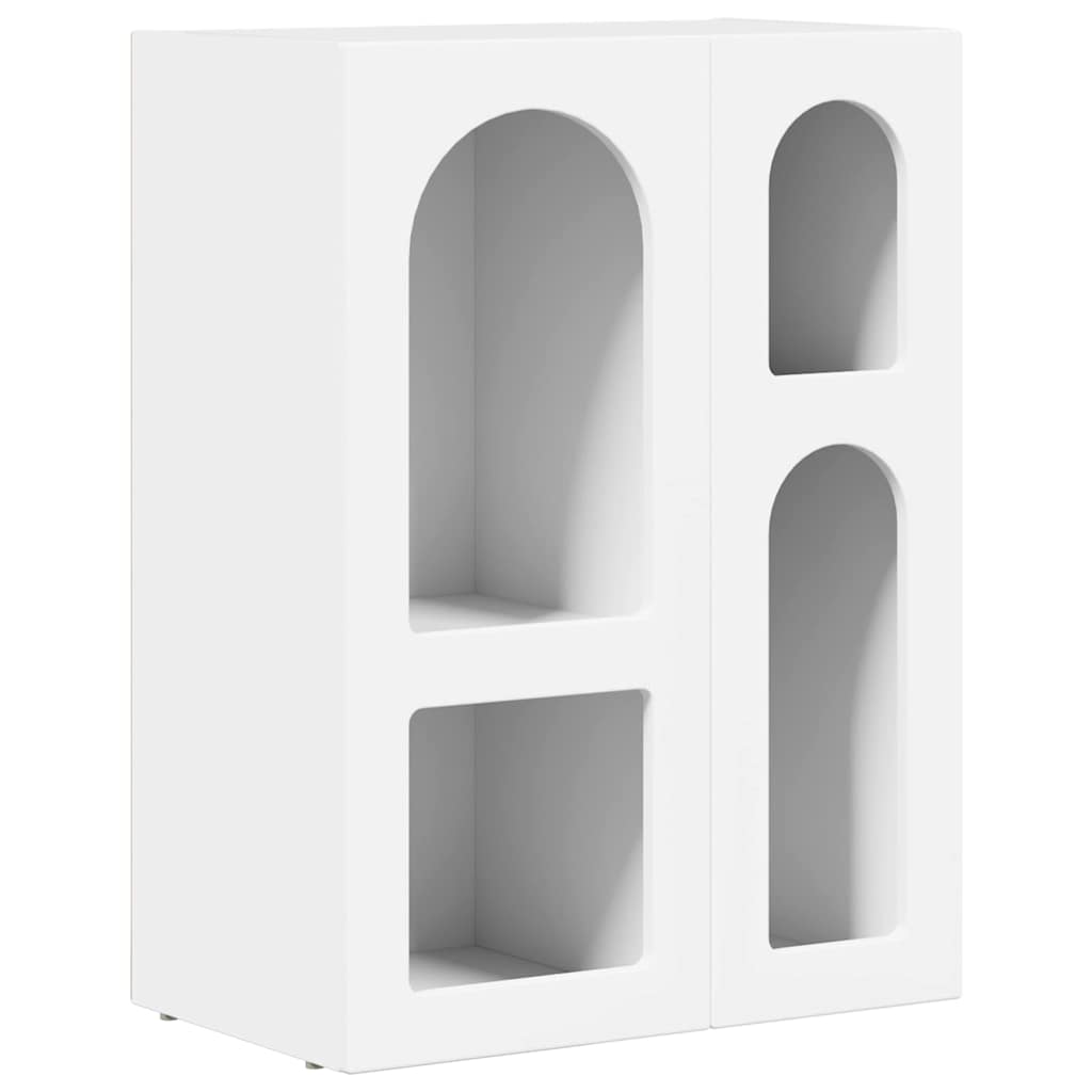 vidaXL Dressoir Wit 59 x 35 x 80.5 cm Bewerkt hout
