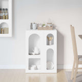 vidaXL Dressoir Wit 59 x 35 x 80.5 cm Bewerkt hout