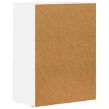 vidaXL Dressoir Wit 59 x 35 x 80.5 cm Bewerkt hout