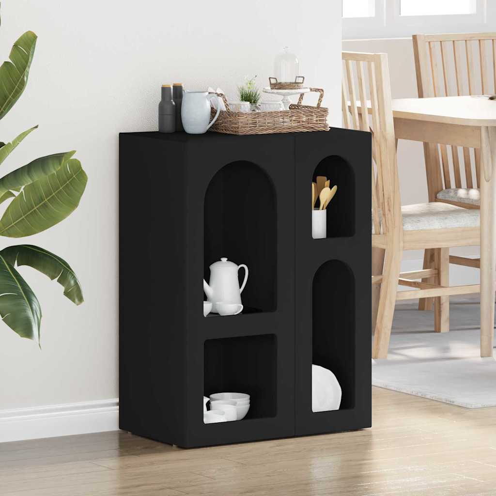 vidaXL Dressoir Wit 59 x 35 x 80.5 cm Bewerkt hout