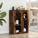 vidaXL Dressoir Wit 59 x 35 x 80.5 cm Bewerkt hout