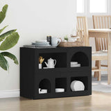 vidaXL Dressoir Wit 80.5 x 35 x 59 cm Bewerkt hout