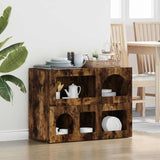 vidaXL Dressoir Wit 80.5 x 35 x 59 cm Bewerkt hout