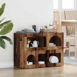 vidaXL Dressoir Wit 80.5 x 35 x 59 cm Bewerkt hout
