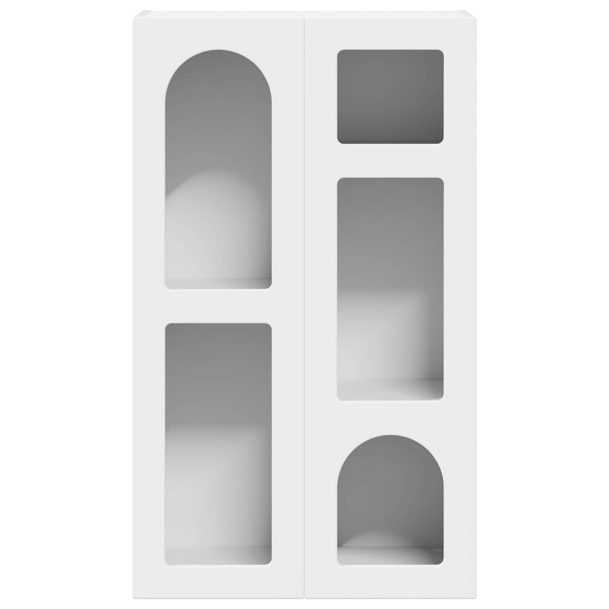 vidaXL Dressoir Wit 59 x 35 x 100,5 cm Bewerkt hout
