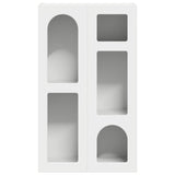 vidaXL Dressoir Wit 59 x 35 x 100,5 cm Bewerkt hout