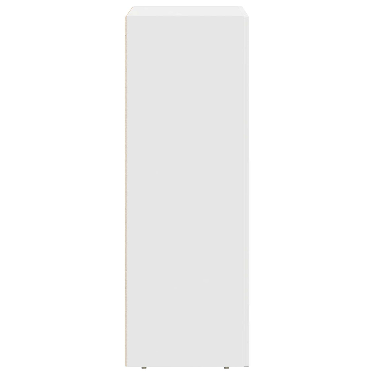 vidaXL Dressoir Wit 59 x 35 x 100,5 cm Bewerkt hout
