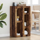 vidaXL Dressoir Wit 59 x 35 x 100,5 cm Bewerkt hout