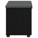 vidaXL Hallenbank Wit 60 x 38 x 46 cm Geengineerd Hout en Stof