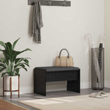 vidaXL Hallway Bench with Cushion White 63 x 38 x 40 cm
