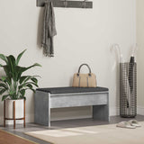 vidaXL Hallway Bench with Cushion White 63 x 38 x 40 cm