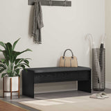 vidaXL Hallway Bench with Cushion White 63 x 38 x 40 cm