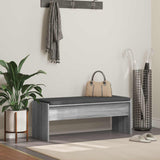vidaXL Hallway Bench with Cushion White 63 x 38 x 40 cm