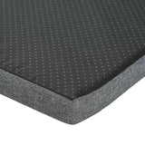 vidaXL Hallenbank Wit 63 x 38 x 45 cm Geengineerd Hout en Stof