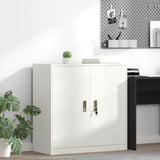 vidaXL Opbergkast Zwart 90 x 40 x 140 cm Staal