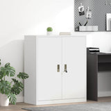 vidaXL Opbergkast Zwart 90 x 40 x 140 cm Staal