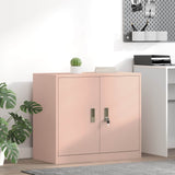 vidaXL Opbergkast Zwart 90 x 40 x 140 cm Staal