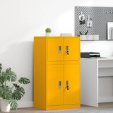 vidaXL Opbergkast Zwart 90 x 40 x 140 cm Staal
