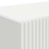 vidaXL TV Wandkast Wandgemonteerd Wit 39 x 31 x 29,5 cm Bewerkt hout