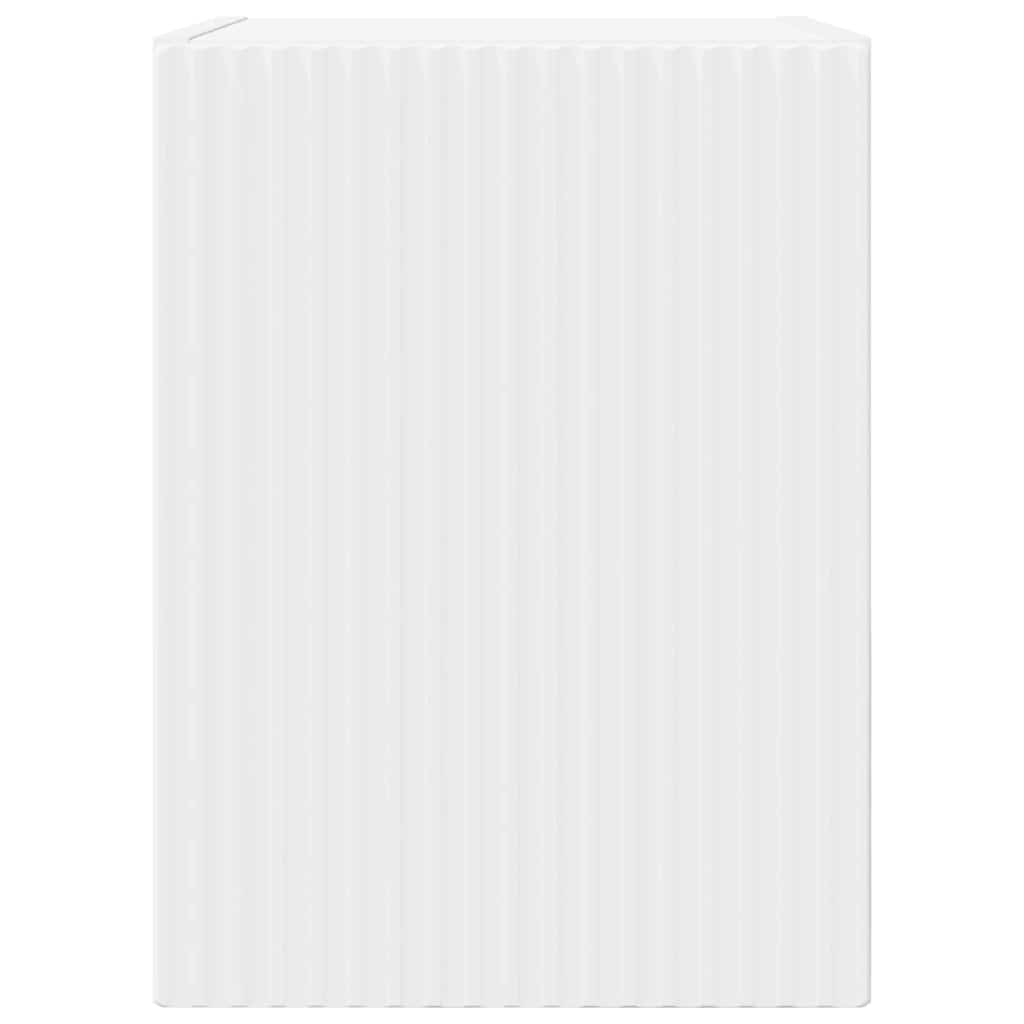 vidaXL TV Wandkast Wandgemonteerd Wit 30 x 31 x 40 cm Bewerkt hout