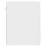 vidaXL TV Wandkast Wandgemonteerd Wit 30 x 31 x 40 cm Bewerkt hout
