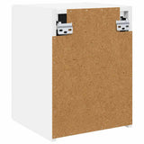 vidaXL TV Wandkast Wandgemonteerd Wit 30 x 31 x 40 cm Bewerkt hout