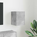 vidaXL TV Wandkast Wandgemonteerd Wit 30 x 31 x 40 cm Bewerkt hout