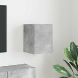 vidaXL TV Wandkast Wandgemonteerd Wit 30 x 31 x 40 cm Bewerkt hout