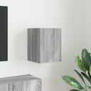 vidaXL TV Wandkast Wandgemonteerd Wit 30 x 31 x 40 cm Bewerkt hout